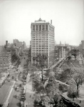 Detroit circa  View of Woodward Avenue and Washington Boulevard; Whitney Building and Grand Circus Park